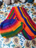 Scarf and hat